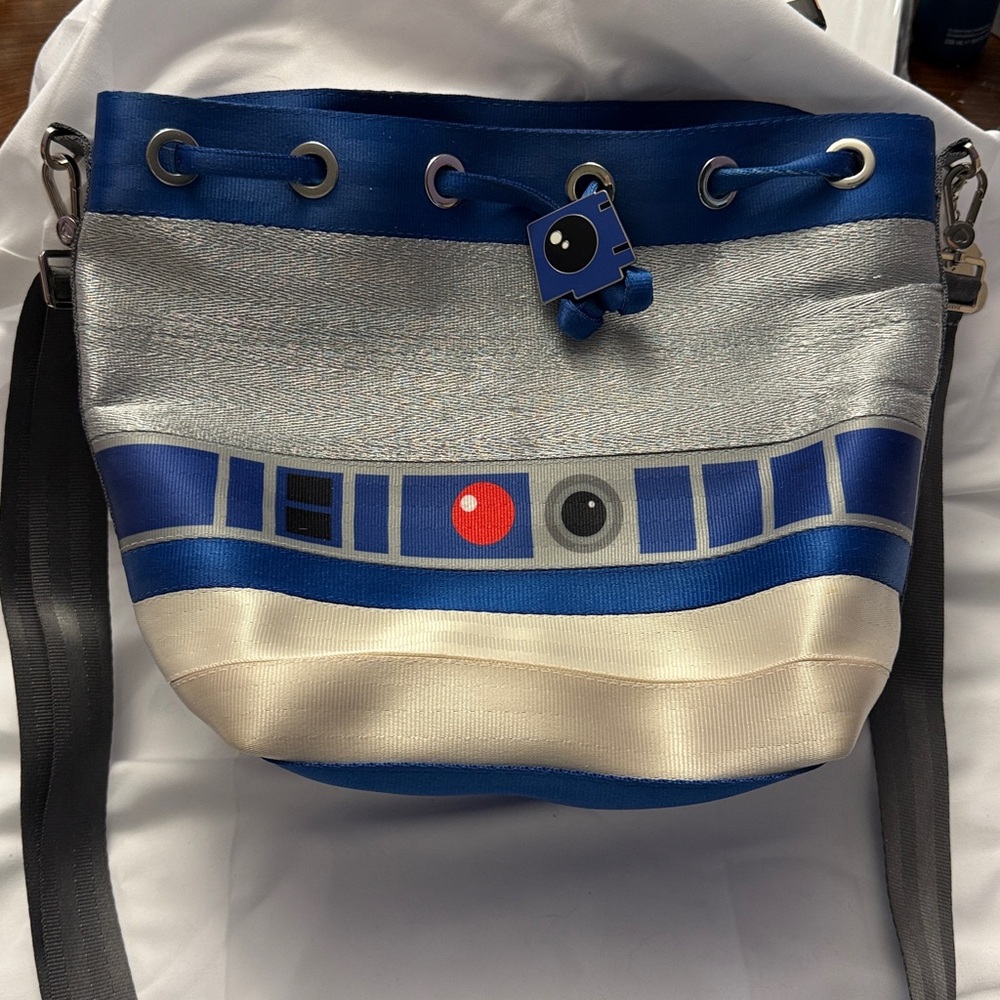 HARVEYS STAR WARS R2-D2 R2D2 PARK HOPPER CROSSBODY BAG BACKPACK